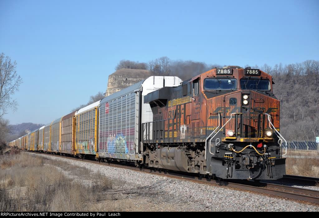 Filthy GEVO leads a vehicle train east